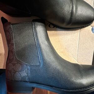 Coach Bootie, 8.5, Women’s, black